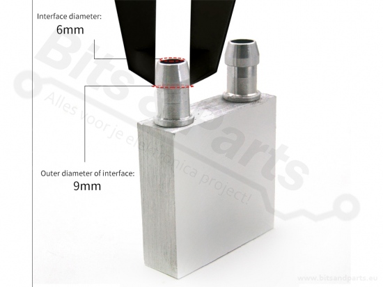 Cooling block voor TEC1 Peltier koelelement